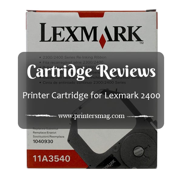 lexmark 2400 series printer ink